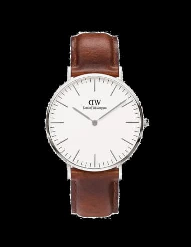 Montre Homme Daniel Wellington DW00100021 Bracelet Cuir Marron St Mawes