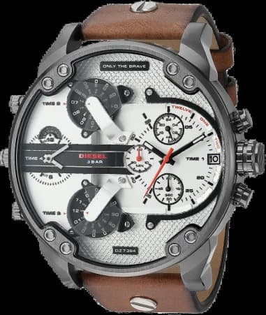 Diesel DZ7394 Mr Daddy Black Multifunction XXL Dial Men's Watch