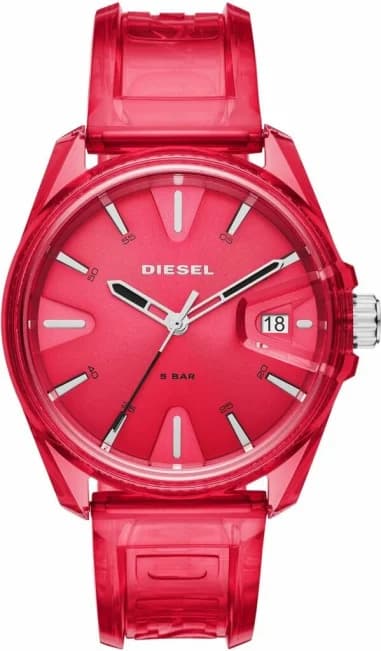 Diesel DZ1930 Black Polyurethane Men's Watch with MS9 Dial