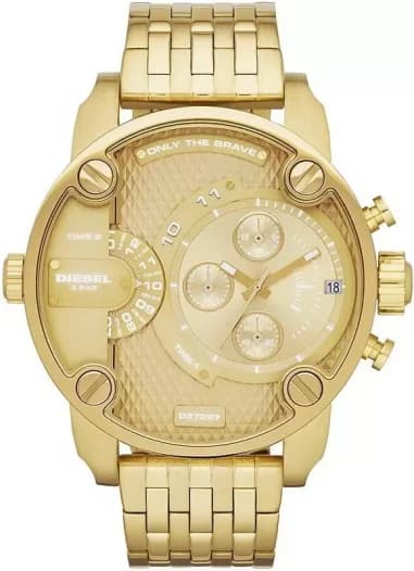 Diesel DZ7287 Little Daddy Gold Stainless Steel Men's Watch
