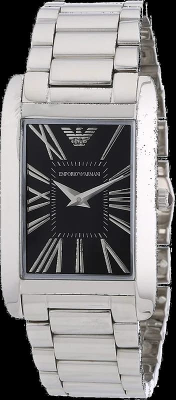 Montre Femme Emporio Armani AR2054 Argent Rectangulaire