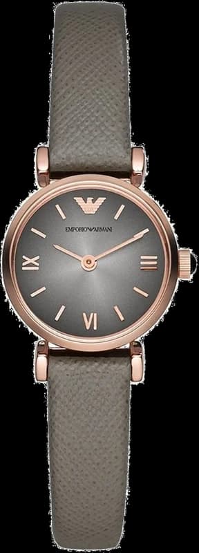 Montre Femme Emporio Armani Gianni Retro AR1765 Bracelet et cadran gris