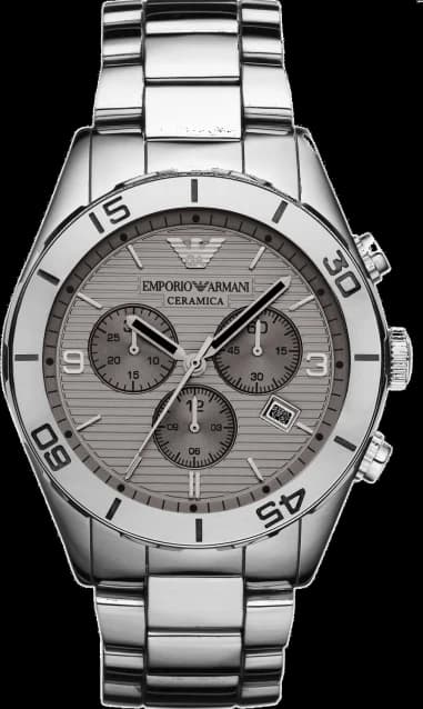 Montre Homme Emporio Armani Collection Ceramica AR1462 Chronographe