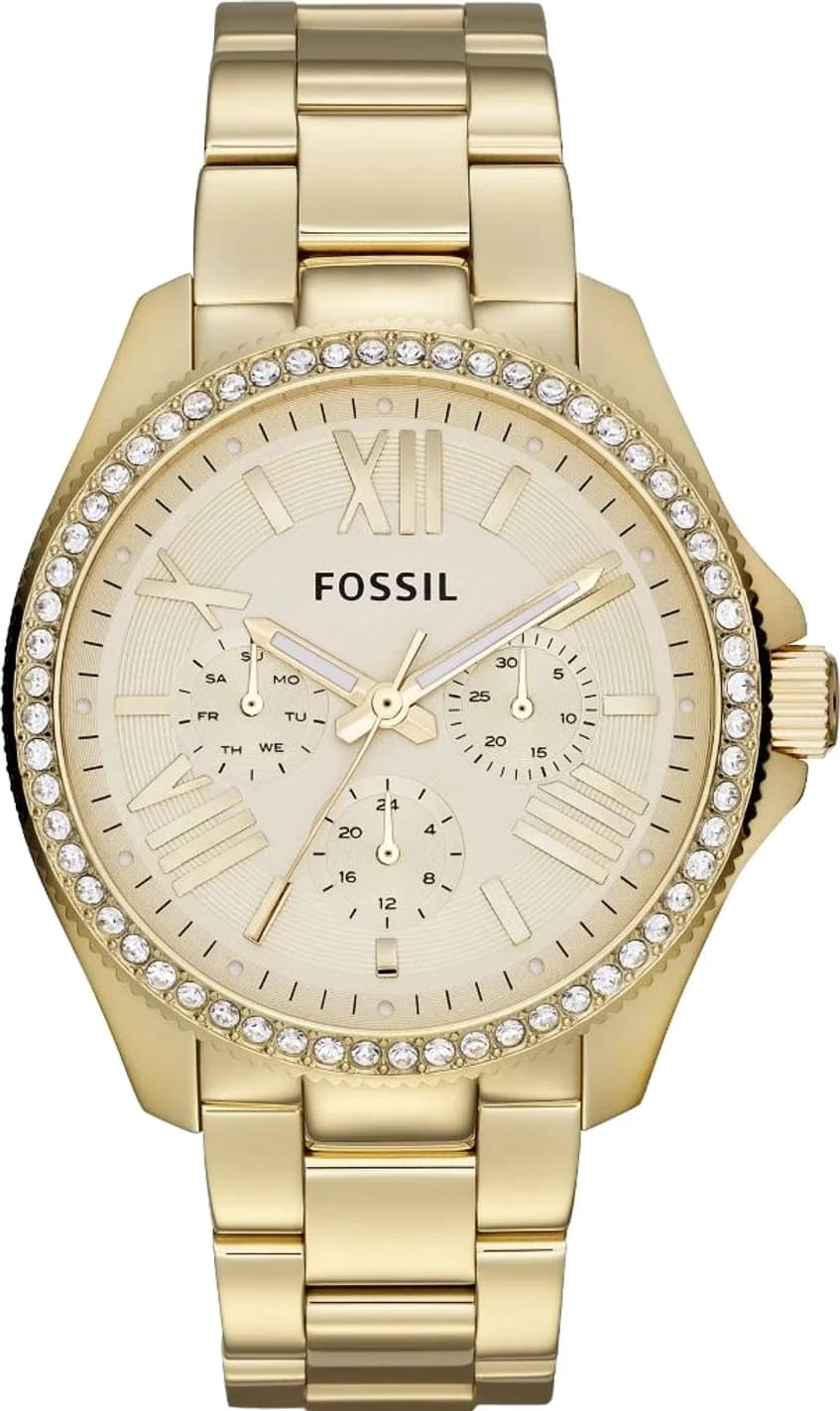 Fossil Cécile AM4482 Women's Watch with Gold Stainless Steel Bracelet