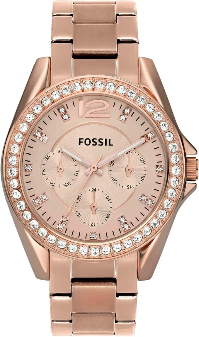 Fossil Riley ES2811 Rose Gold Women's Watch