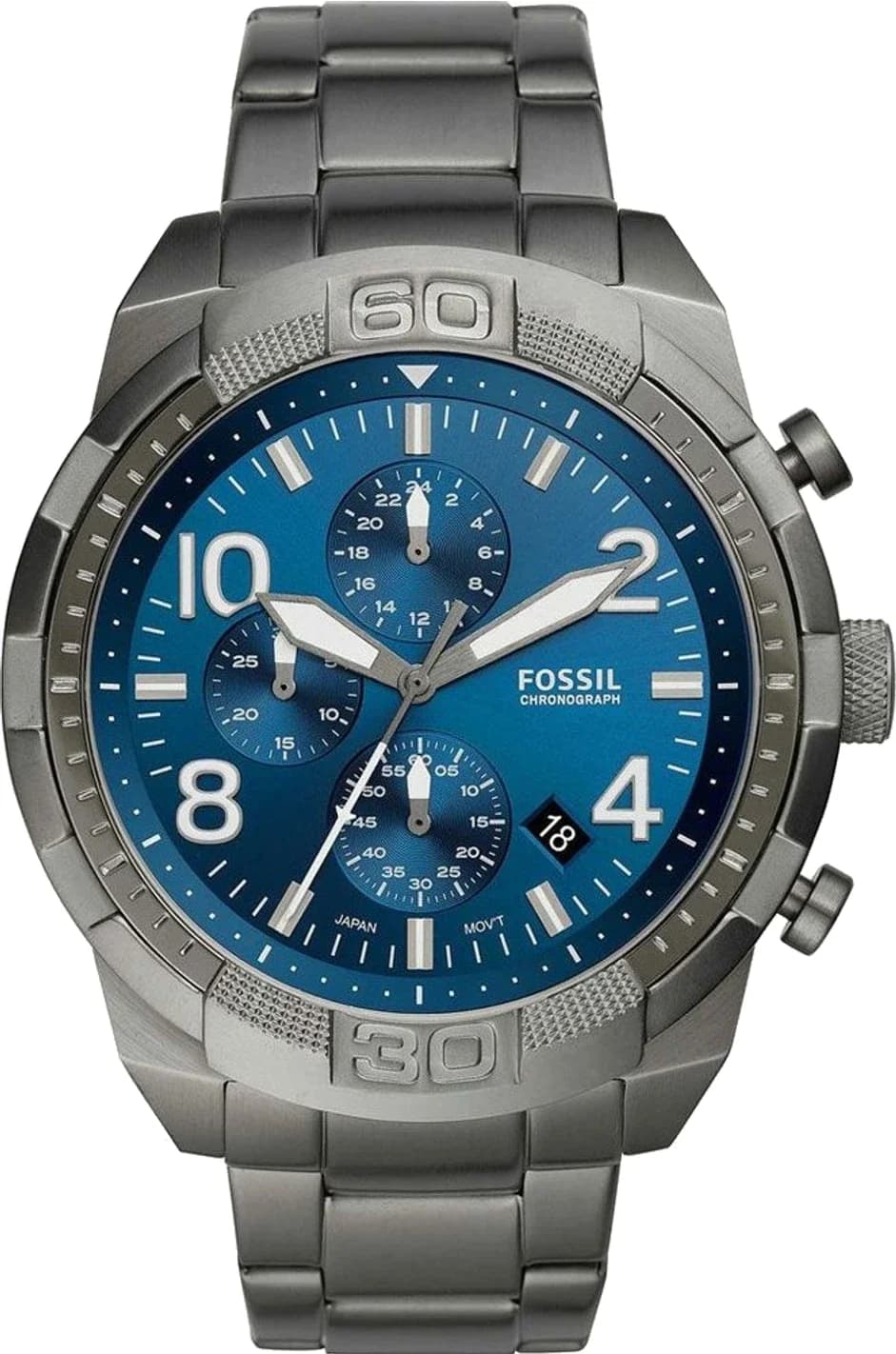 Fossil Bronson FS5711 Blue Dial Men's Watch