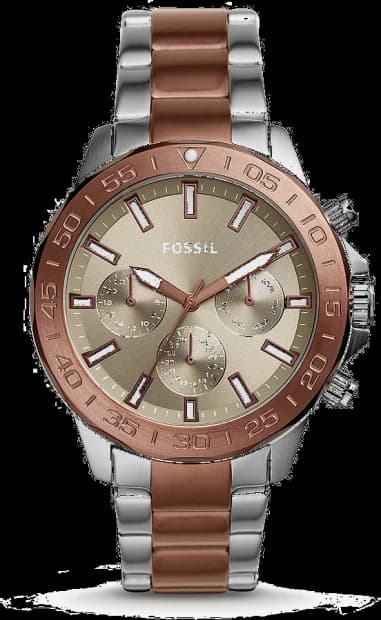 Montre Homme Fossil Bannon BQ2502 cadran marron