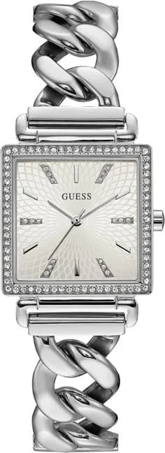 Guess W1030L1 Vanity Silver Stainless Steel Crystal Women's Watch