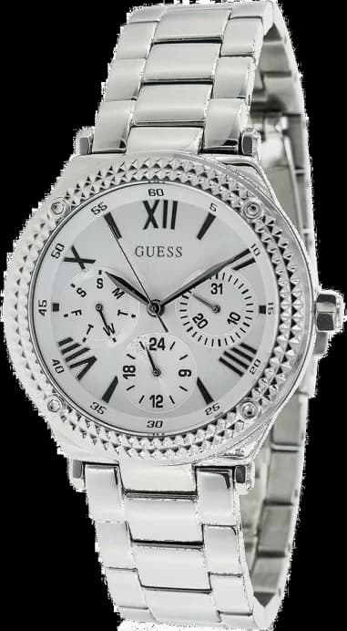 Montre Femme Guess W0331L1 Argent Acier Multifonction