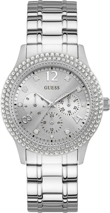 Montre Femme Guess W1097L1 Bedazzle en Acier Inoxydable