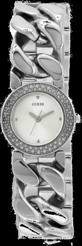Montre Femme Guess W90081L1 Bracelet chaîne en acier argenté
