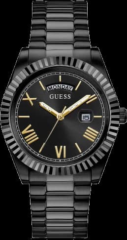 Montre Guess GW0265G4 Connoisseur en Acier Noir