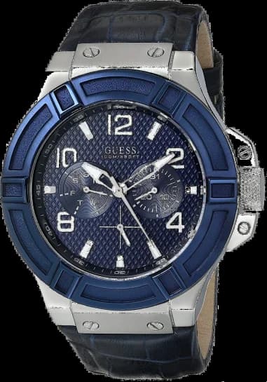 Montre Homme Guess W0040G7 Bleu