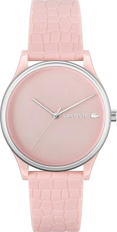 Lacoste 2001248 Crocodelle Pink Silicone Strap Women's Watch