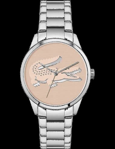 Lacoste LadyCroc 2001173 Women's Watch Stainless Steel Rose Dial