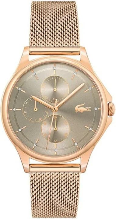 Lacoste 2001238 Rose Gold Milanese Mesh Women's Watch