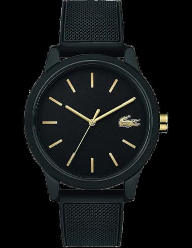 Lacoste 2011010 Black Silicone Strap Men's Watch