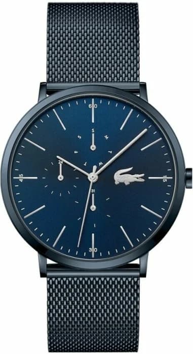 Lacoste 2011058 Moon Blue Stainless Steel Milanese Mesh Men's Watch