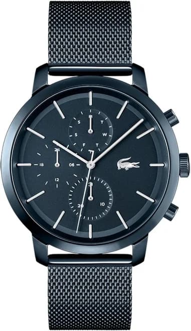 Lacoste 2011196 Replay Stainless Steel Milanese Mesh Blue Watch