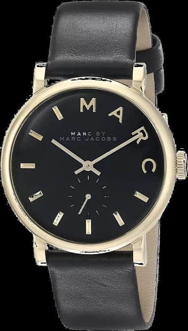 Marc by Marc Jacobs MBM1269 Baker Black Dial and Strap Women's Watch