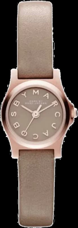 Montre Femme Marc by Marc Jacobs Henry MBM1239 Bracelet en cuir couleur sable