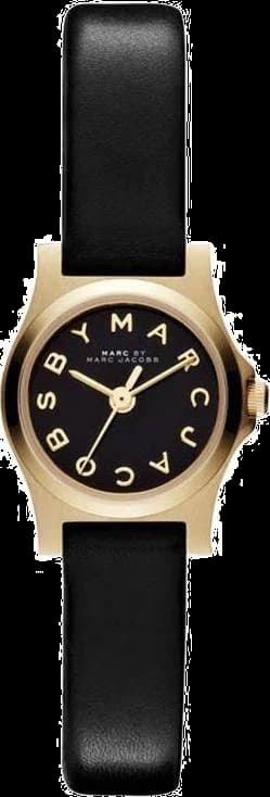 Montre Femme Marc By Marc Jacobs Henry MBM1240 Cuir noir