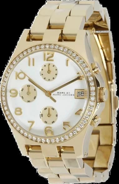 Montre Femme Marc by Marc Jacobs Henry MBM3073 Bracelet Doré En Acier Inoxydable