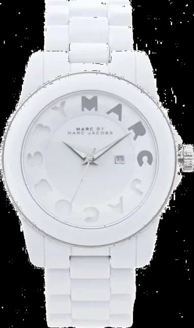 Montre Femme Marc by Marc Jacobs Henry MBM4565 Bracelet blanc En Acier Inoxydable