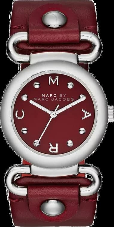 Montre Femme Marc by Marc Jacobs Molly MBM1332 Bande De Cuir Rouge