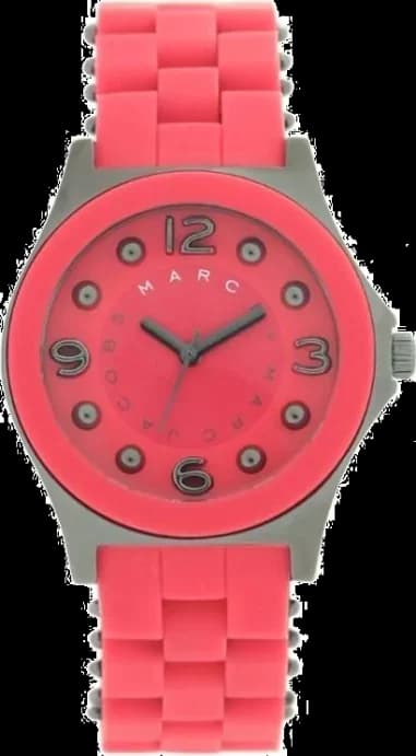 Montre Femme Marc by Marc Jacobs Pelly MBM2590 Saumon Bande En Silicone