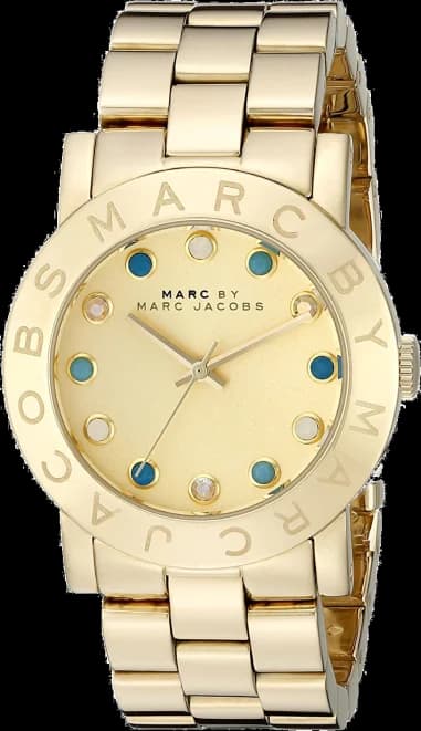 Marc Jacobs MBM3215 Gold Stainless Steel Crystal Women's Watch