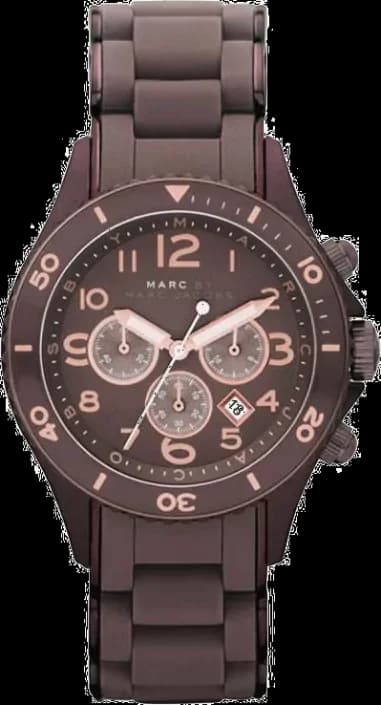 Montre Femme Marc Jacobs Rock Chrono MBM3122 Marron