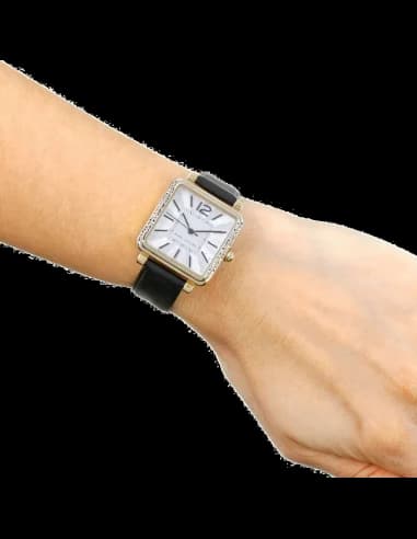 Montre Femme Marc Jacobs VIC MJ1437 Cuir noir