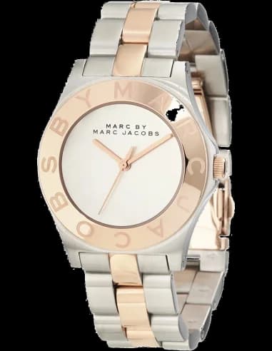 Marc By Marc Jacobs MBM3129 Stainless Steel and Rose Gold Two-Tone Bracelet and Dial Men's Watch