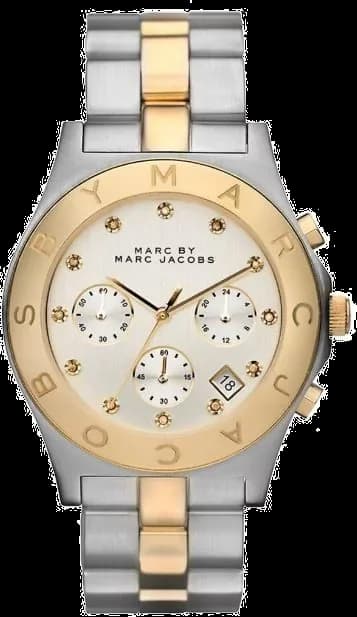 Marc Jacobs MBM3177 Two-Tone Silver Stainless Steel Women's Watch