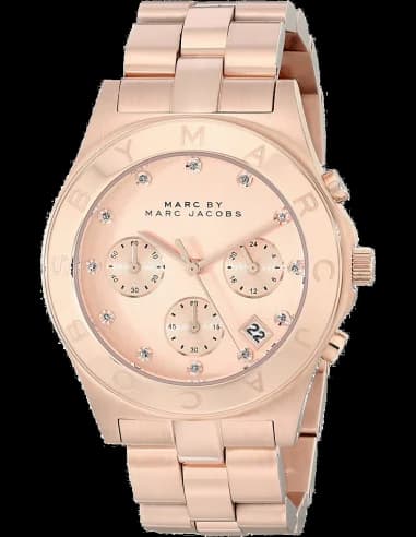 Marc Jacobs MBM3102 Chronograph Rose Gold Stainless Steel Women's Watch