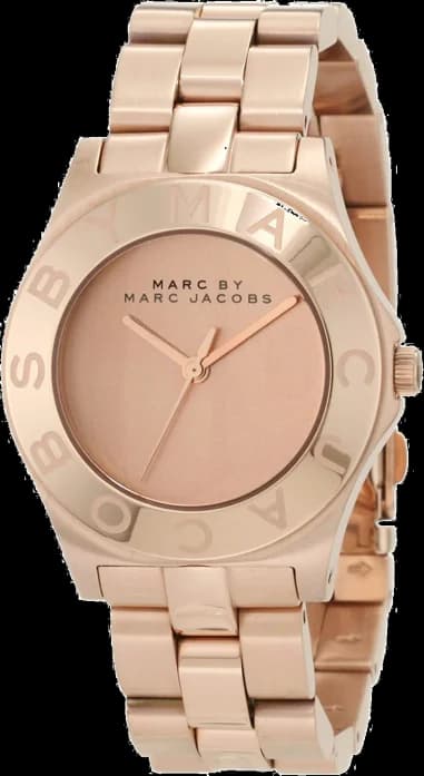 Marc Jacobs MBM3127 Rose Gold Stainless Steel Women's Watch with 3 Hands