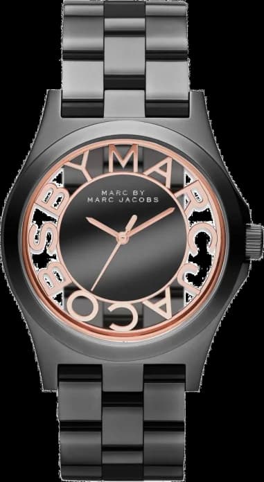 Marc Jacobs MBM3254 Dark Grey Stainless Steel Skeleton Dial Women's Watch
