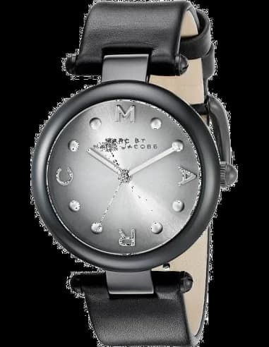 Marc Jacobs MJ1410 Black Leather Strap Women's Watch