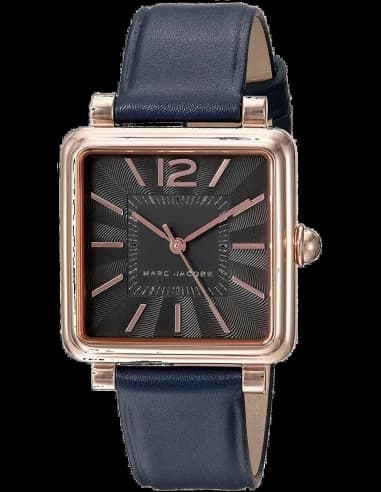 Montre Marc Jacobs VIC MJ1523 Bracelet cuir bleu
