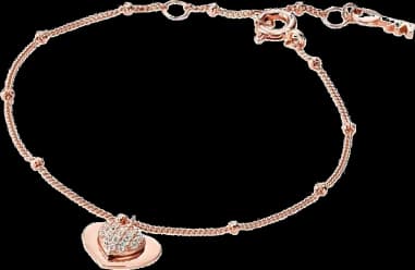 Bracelet Michael Kors collection Love en argent 925 plaqué or rose