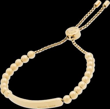 Bracelet Michael Kors Heritage MKJ5588710 en acier inoxydable doré