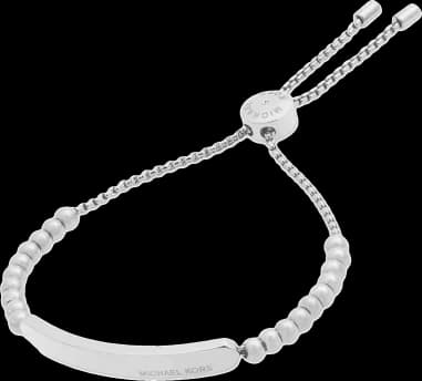 Bracelet Michael Kors Heritage MKJ5589040 en acier inoxydable argenté