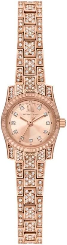 Michael Kors MK4863 Mini Lexington Rose Gold Women's Watch with Steel Bracelet