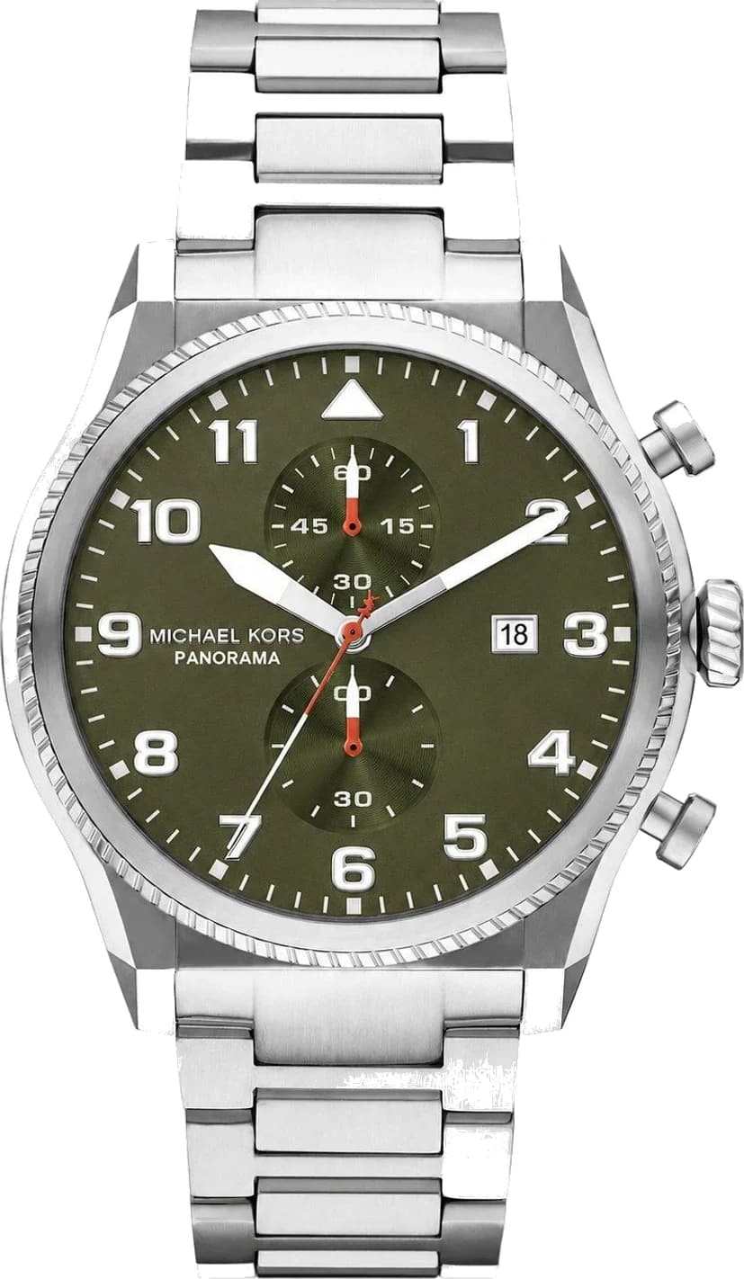 Michael Kors Panorama MK9196 Silver Stainless Steel Men's Watch