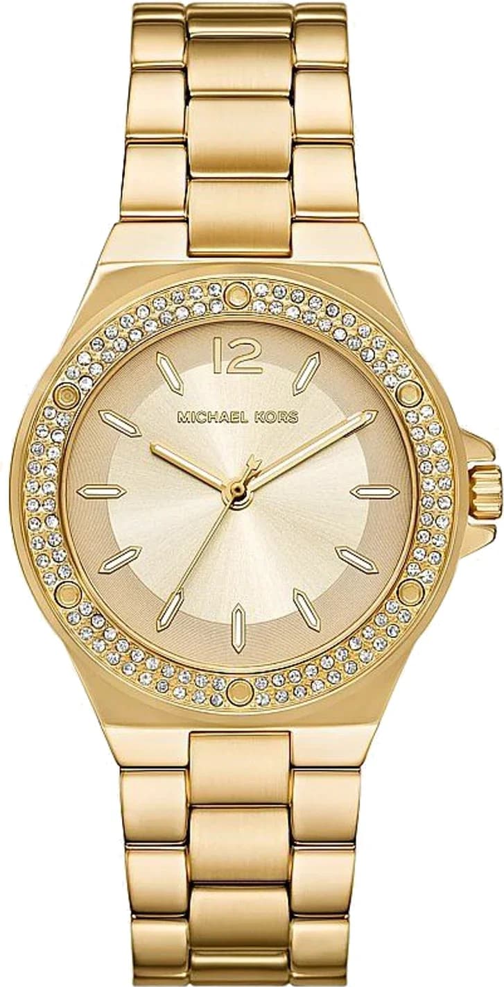 Michael Kors Lennox MKO1186 Gold Stainless Steel Link Women's Watch