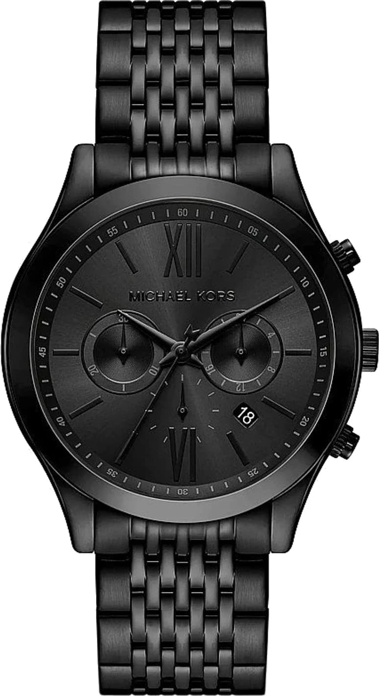 Michael Kors Aspyn MKO1211 Black Stainless Steel Link Women's Watch