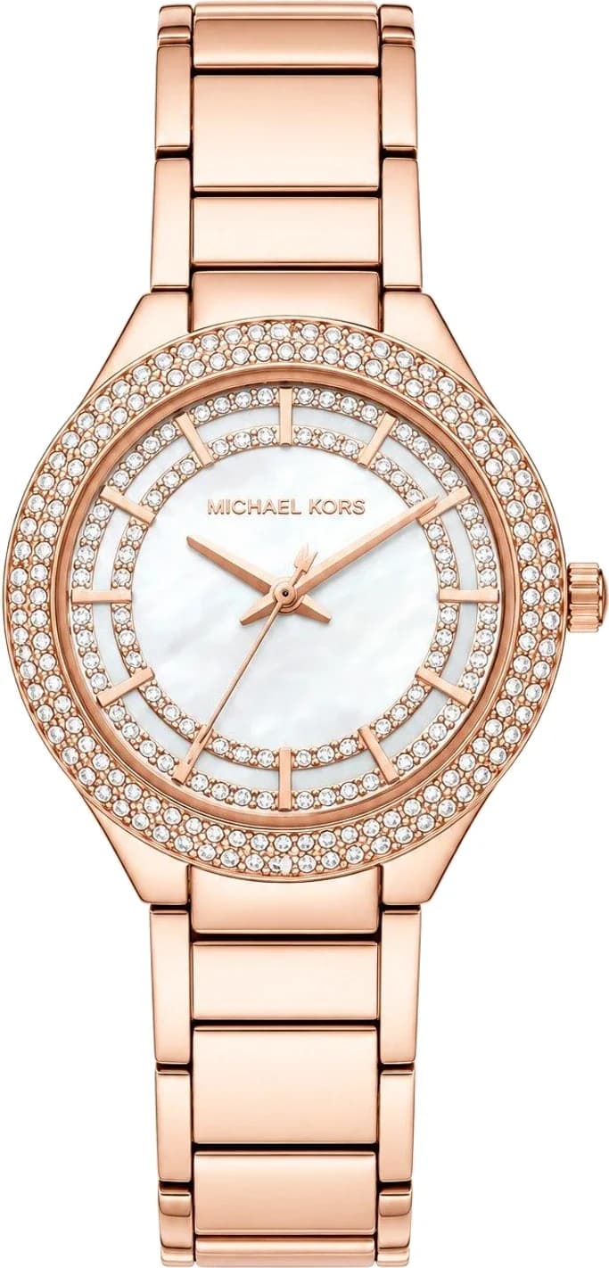 Michael Kors Mini Sylvia MKO9018 Rose Gold Women's Watch with Steel Bracelet
