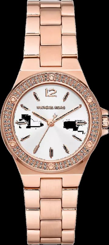 Michael Kors MK7279 Mini Lennox Silver Crystal-Set Women's Watch