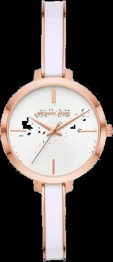 Montre Michael Kors Jaryn MK4342 à cadran blanc avec bracelet en acétate